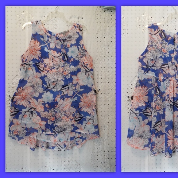 Valerie Stevens High-Low Woman’s Sleeveless Blouse Size Medium SALE❗️ - Picture 8 of 8